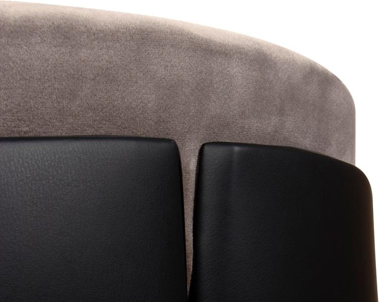 LUXXU Высокий кожаный барный стул с подставкой для ног Charla sun-id-1474859 - Вид №4