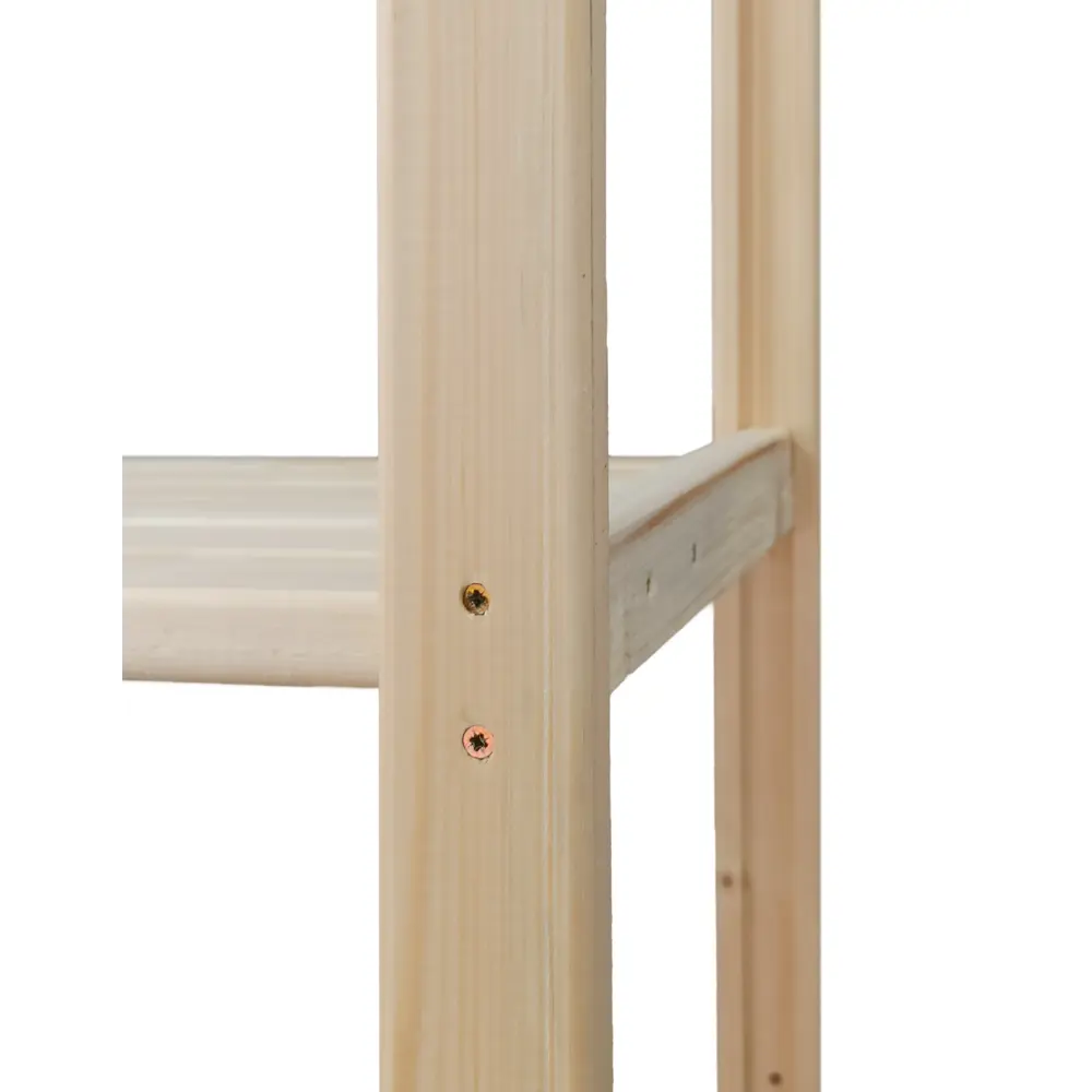 Стеллаж КД-1 4 полки 69x155x34 см нагрузка на полку до 35 кг дерево Santreyd STLM-2153994 - Вид №5