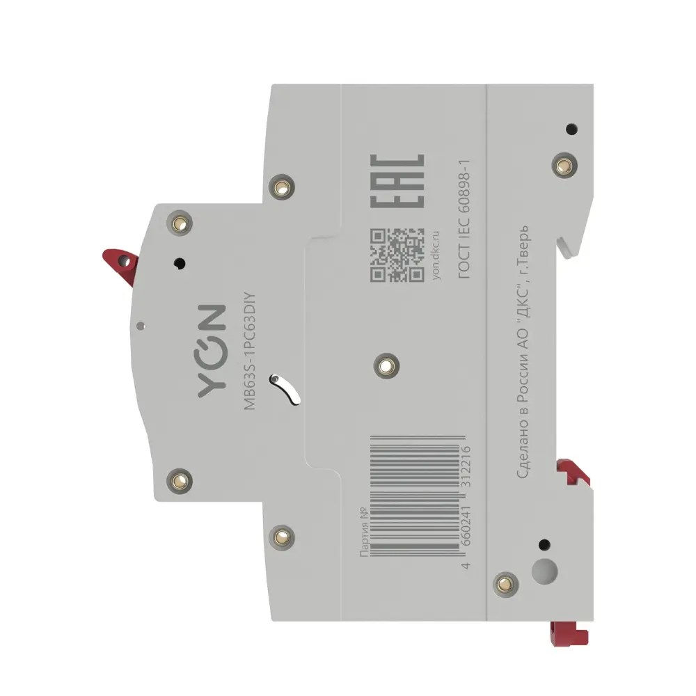 Автоматический выключатель DKC Yon 1P C63 А 4.5 кА STLM-2017562 - Вид №2