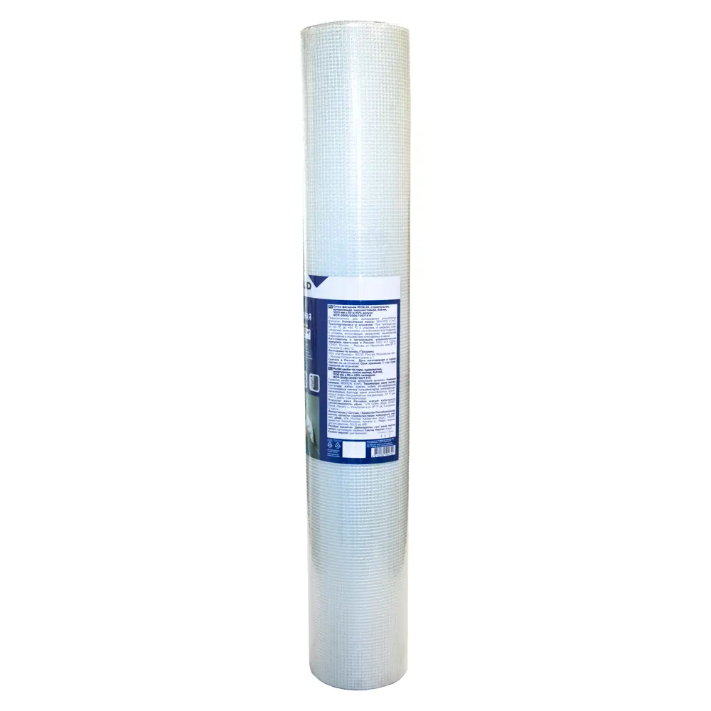 Стеклосетка фасадная 4x4 мм MONLID 160 г/м² 1x50 м STLM-2114293 - Вид №1