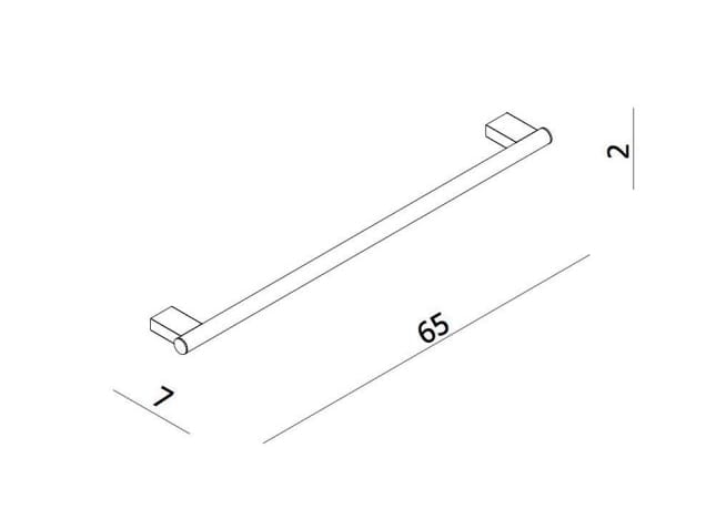 Держатель для полотенец CROSSWATER MPRO ARCH-00113940 - Вид №2