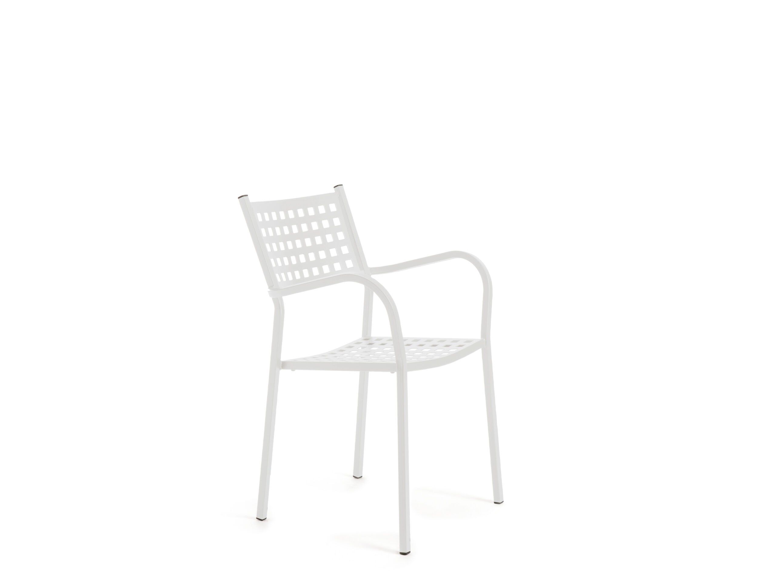 Металлический штабелируемый садовый стул с подлокотниками Vermobil ARCH-00097179 - Вид №12