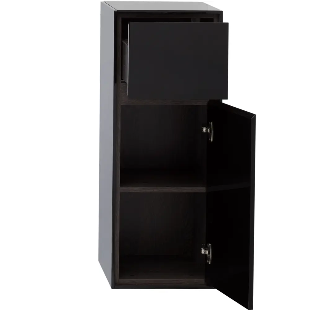 Пенал малый «Мокка» 35 см цвет чёрный глянец Santreyd STLM-2086811 - Вид №2