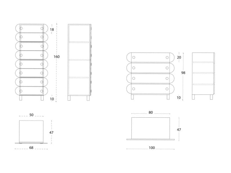 Алюминиевый шкаф altreforme Festa Mobile ARCH-00044887 - Вид №1