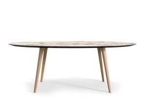 Овальный обеденный стол