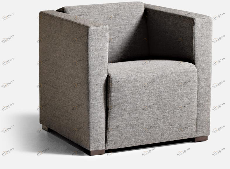 La Cividina Кресло тканевое с подлокотниками по контракту Cubus sun-id-1371400