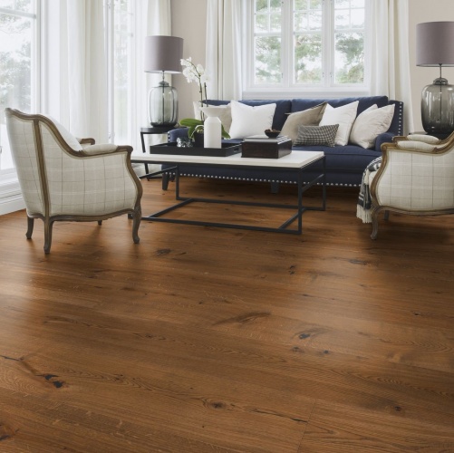 Инженерная доска Boen Chalet Antique Дуб Натур (Гладкая) 2000-4000х350 мм 2100430026 - Вид №8