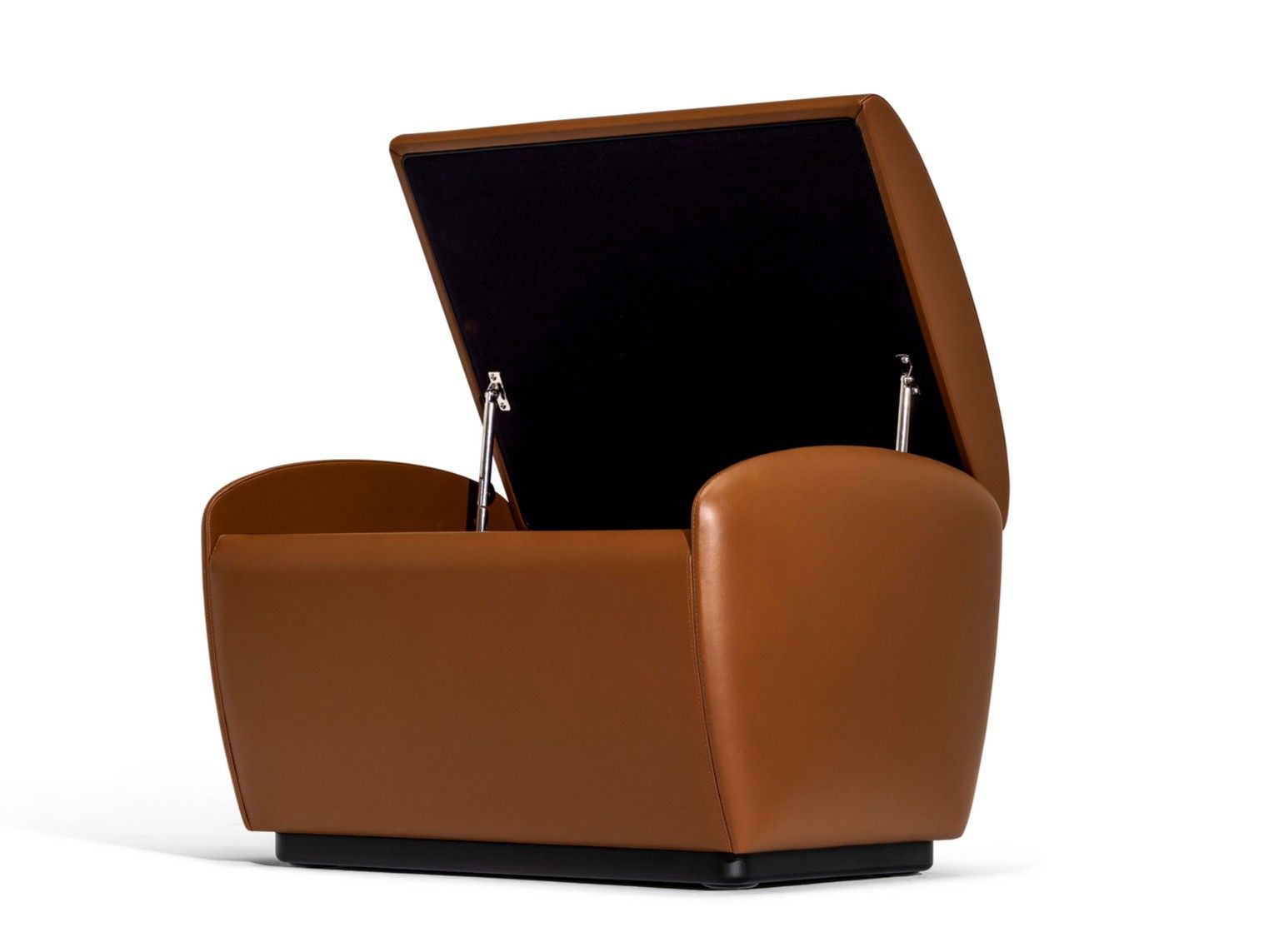 Подставка для ног с кожаной подкладкой Poltrona Frau коллекция-диваны и кресла ARCH-00068097 - Вид №2