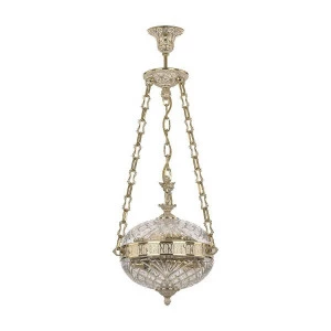 Подвесной светильник золотистый Bohemia Ivele 71000P/30 GW PAL FA10M BOHEMIA IVELE 7100 00-3890250 Золото