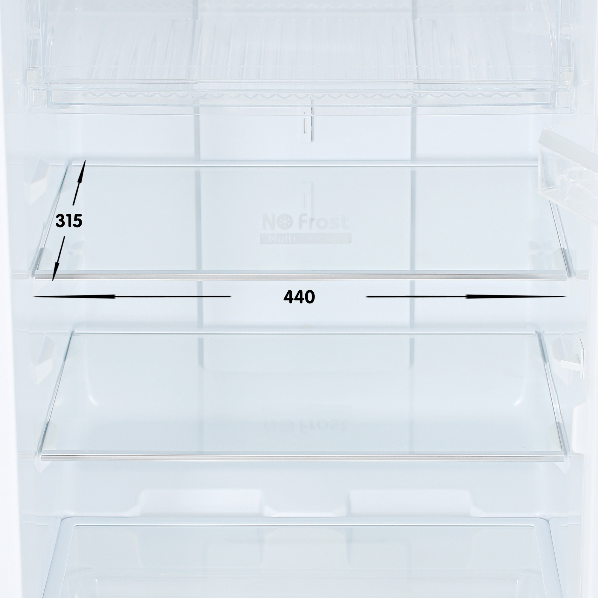 5405448 Холодильник с морозильником   DEXP T4-21AMG белый STDN-0017129 - Вид №8