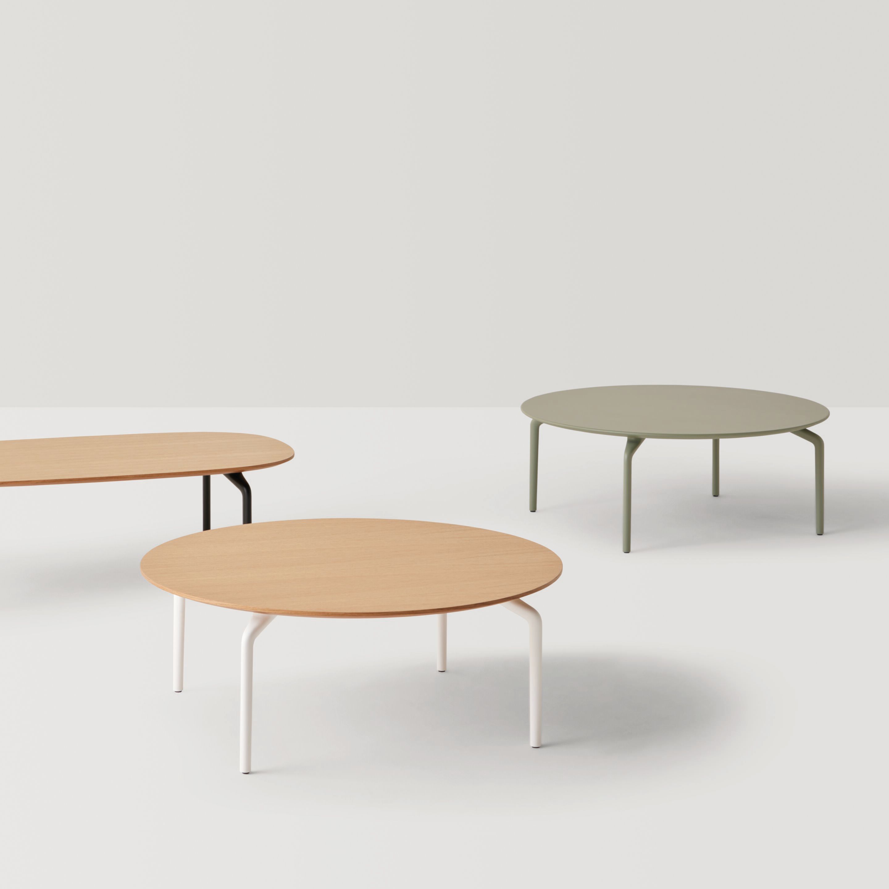 Деревянный низкий овальный журнальный столик INCLASS Kern ARCH-00068083 - Вид №6