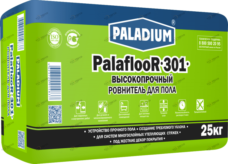 PL-301 Ровнитель для пола PalaflooR-301, 25 кг Paladium 