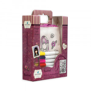 04593 Сумка прогулочная для раскрашивания Santoro