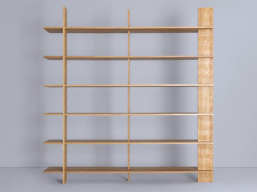 ZEITRAUM Открытый отдельно стоящий деревянный книжный шкаф sun-id-1389663 - Вид №1