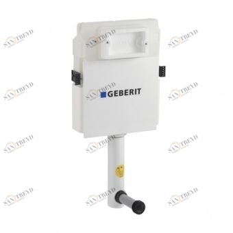 109.100.00.1 бачок смывной Delta скрытого монтажа, 12 см, 6/3.5 л Santreyd 