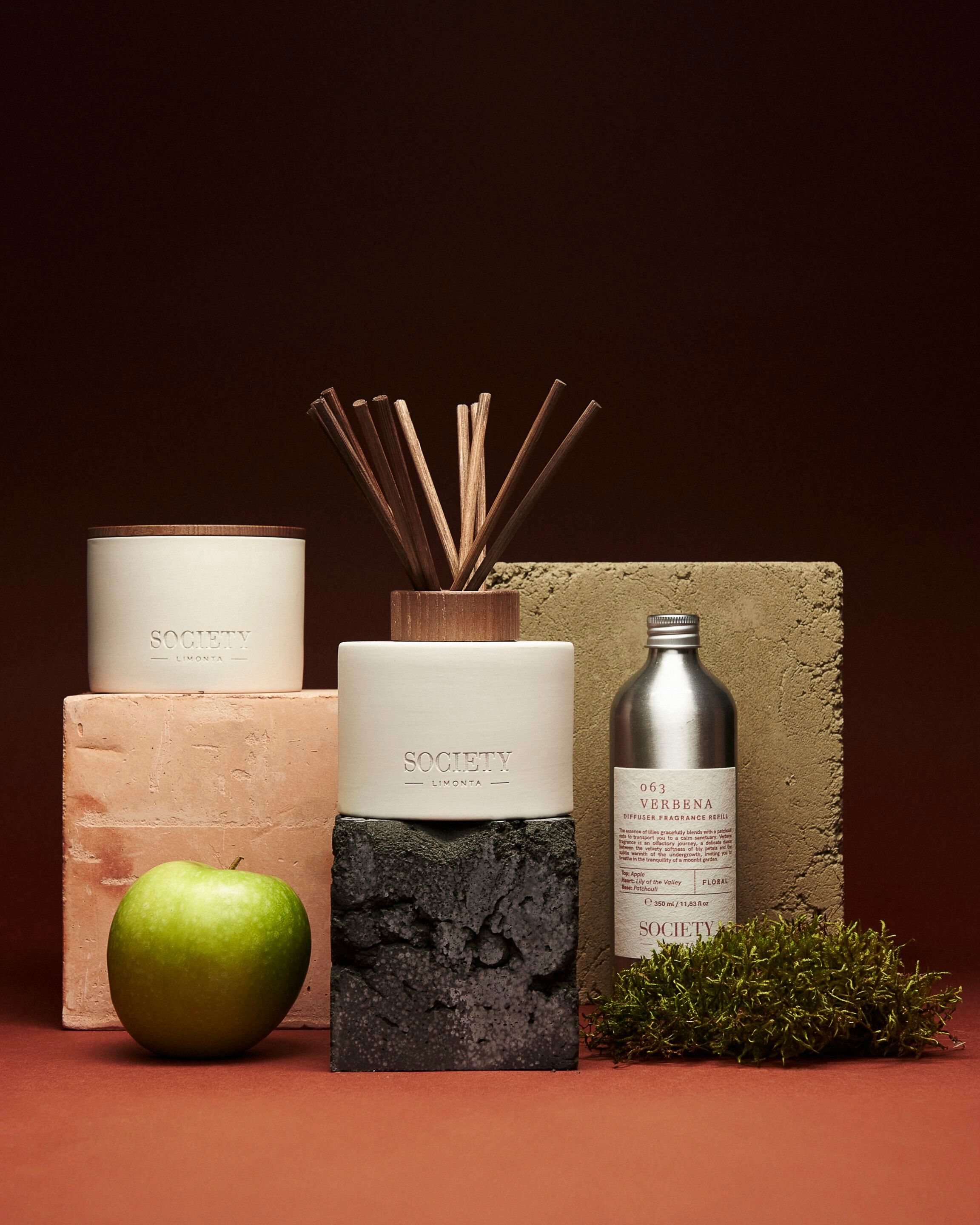 Свеча Society Limonta СУЩНОСТЬ ЦВЕТА ARCH-00087274 - Вид №1