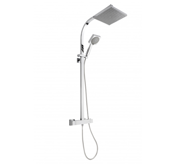 GENEBRE Ct67110 26 Термостатическая раздвижная колонка с комплектом  - Вид №1