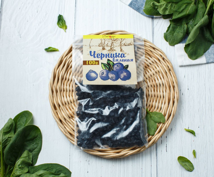 7115 Черника вяленая Вкусляндия 