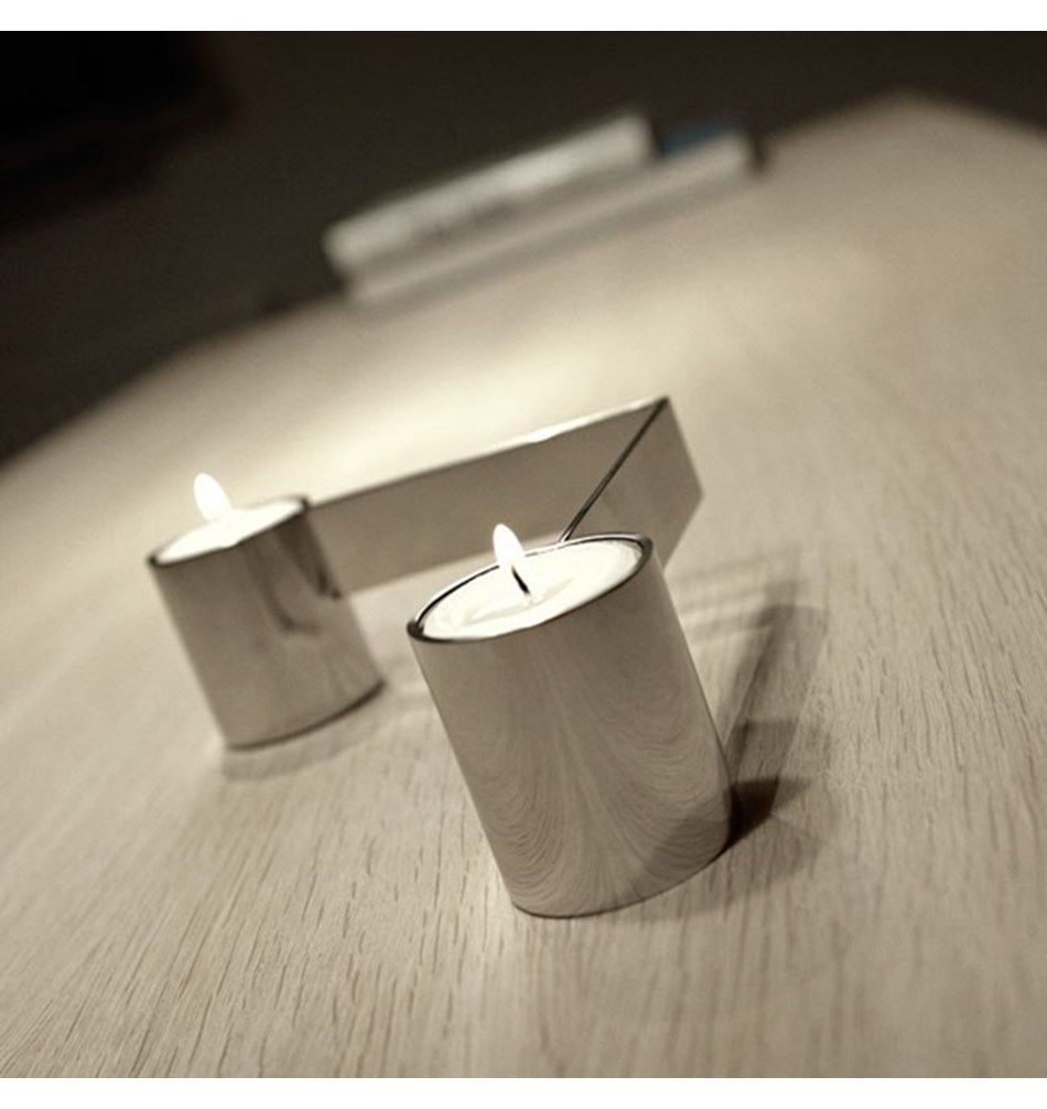 FROST Подсвечник 2004 » полированный Нержавеющая сталь Полированный O2004  - Вид №5