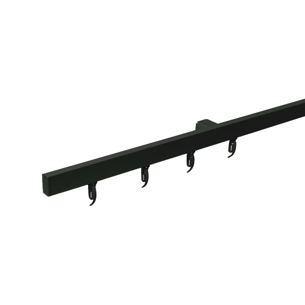 Карниз ARTTEX Facile черный 280 см для гармонии оконного дизайна 88521554 STLM-0814980