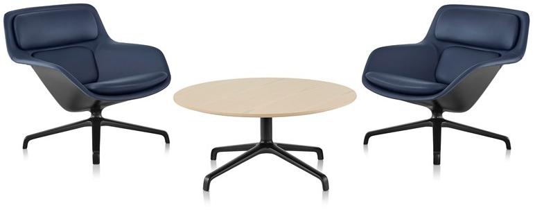 Herman Miller Вращающееся кресло из ткани с 4 спицами Striad sun-id-1418793 - Вид №9