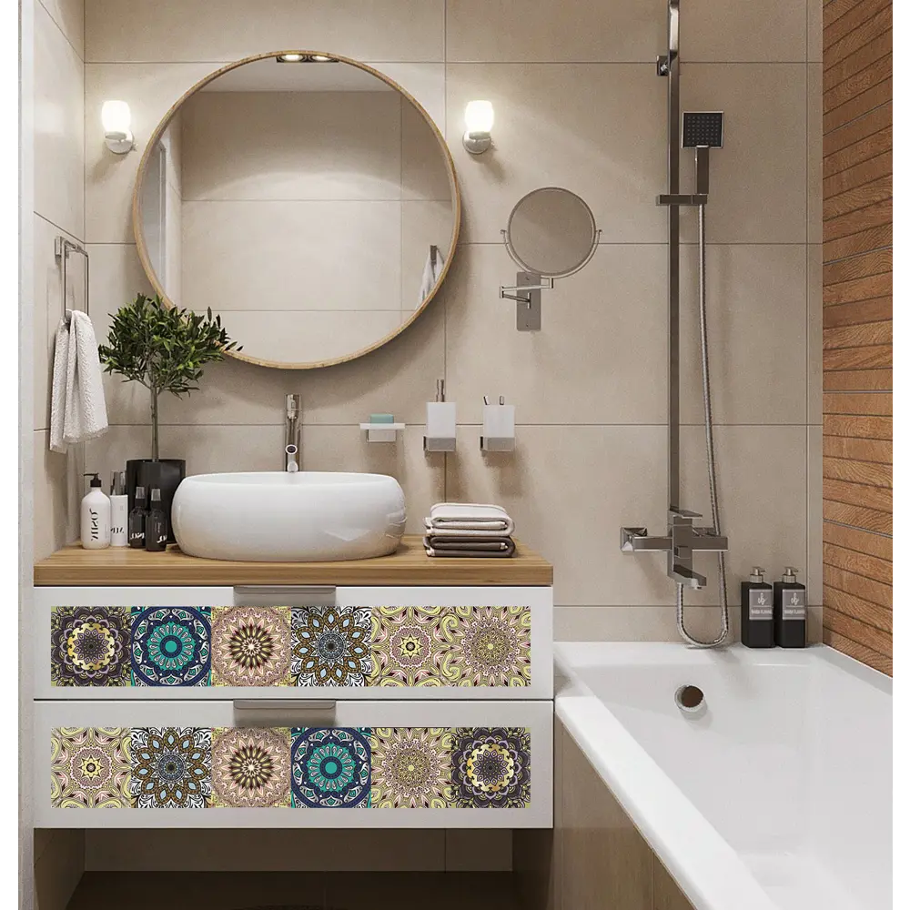 Deco-стикеры Калейдоскоп 15x15 см 85381081 STLM-2057693 Santreyd  - Вид №2