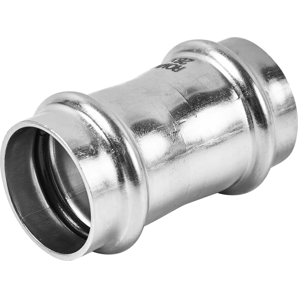 Муфта равнопроходная Rommer 28 мм ВПр нержавеющая сталь STLM-2097857