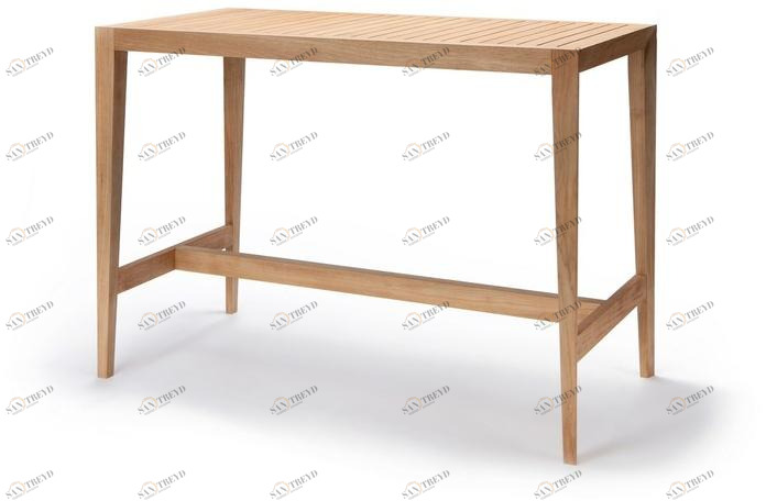 Feelgood Designs Прямоугольный высокий стол из тика Urban sun-id-1377254