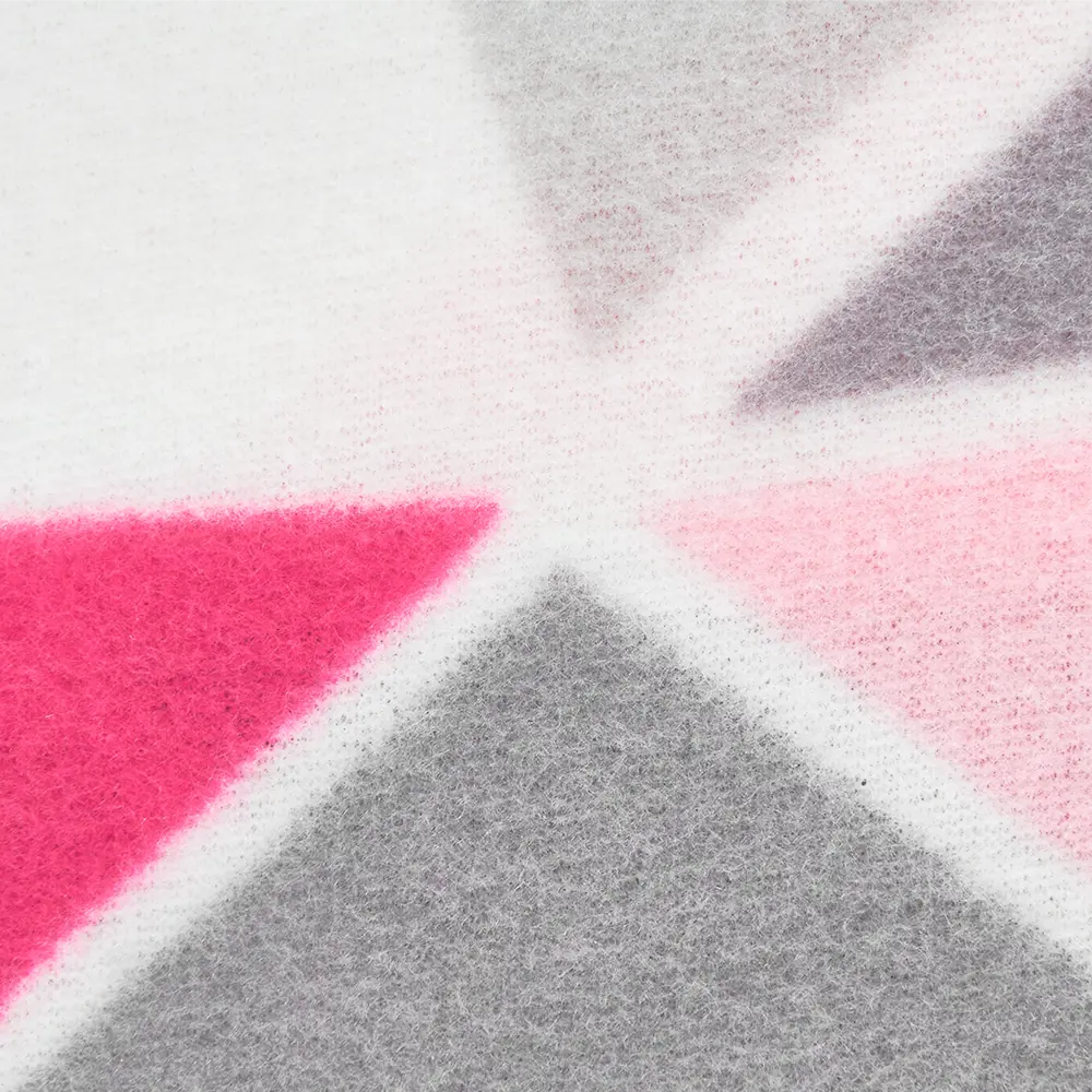 Плед Mirror 130x170 см флис цвет розовый Ardenza Капсульная STLM-2044702 - Вид №1
