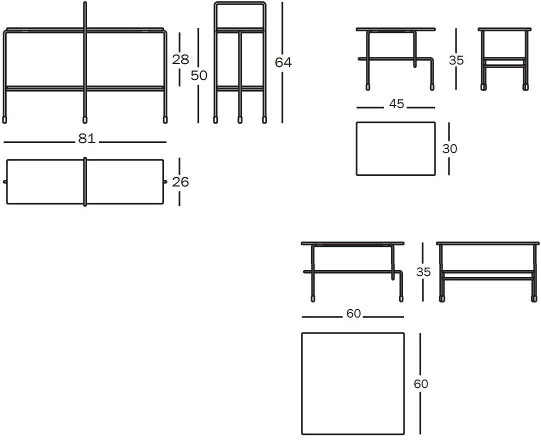 Magis Низкий стол из акрилового камня Traffic sun-id-1462894 - Вид №4