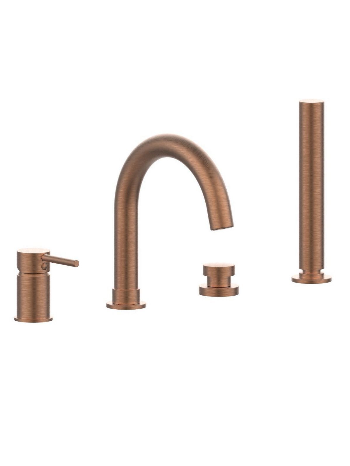 Встраиваемый смеситель для ванны с ручным душем Rubinetterie Frattini Pepe XL ARCH-00092637 - Вид №16