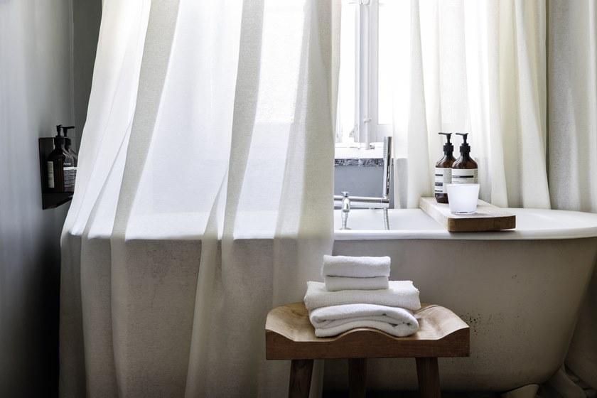 Élitis Однотонная моющаяся полиэфирная ткань для штор Palace sun-id-1399978 - Вид №2