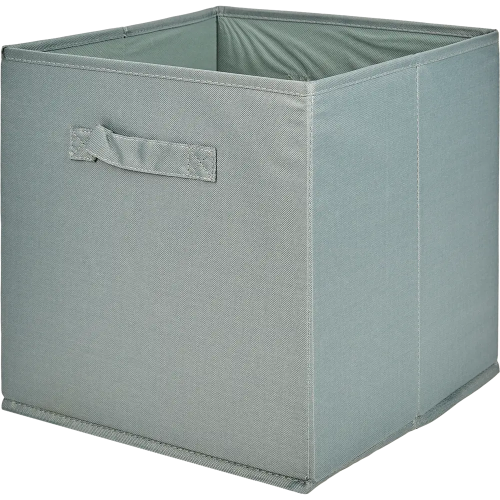 Короб Spaceo KUB 31x31x31 см 29.7 л полипропилен цвет тёмно-зеленый STLM-2098294 - Вид №1