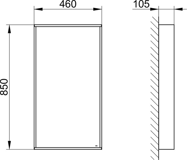 33095302000 Зеркало хрустальное KEUCO Plan - Вид №6