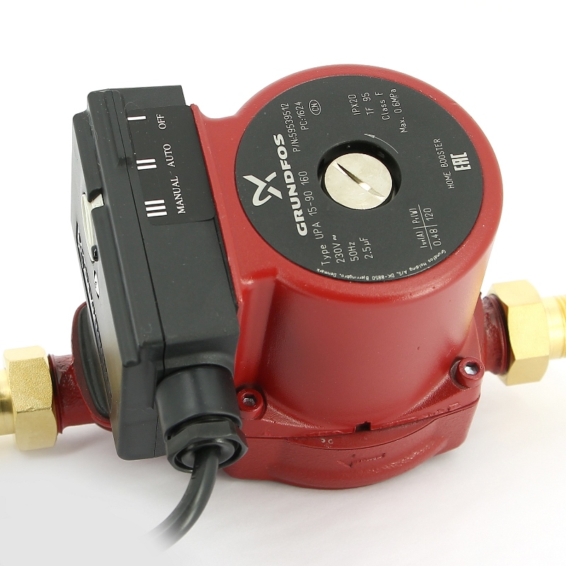 Насос UPA Grundfos (аналог 99547009) 15-90 с гайками 59539512 - Вид №3