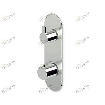ZGL663 - R97820 Встраиваемый термостатический смеситель для душа 1/2 "с запорным вентилем. Zucchetti Gill 