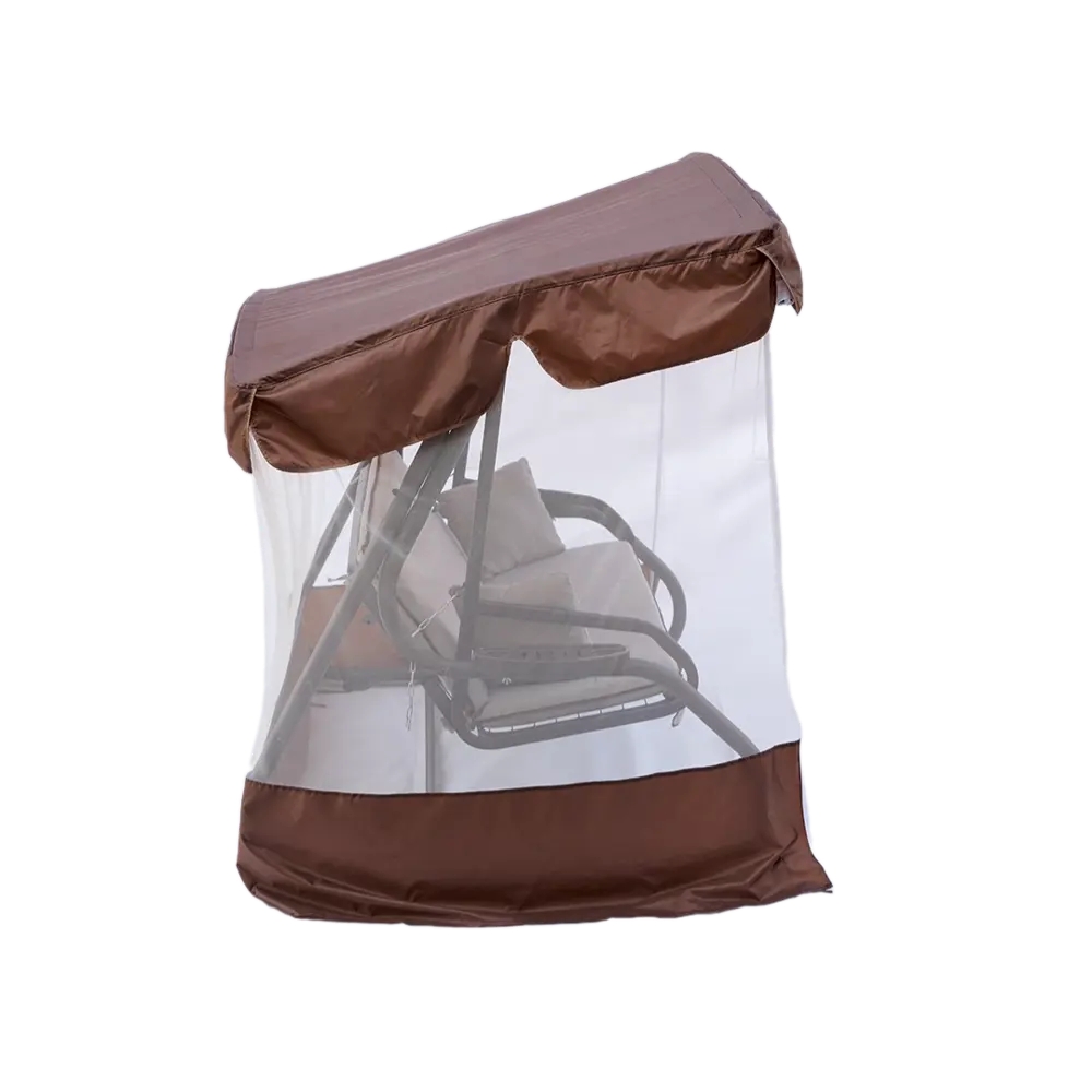 Качели садовые BEGINIA Aniva 3-х местные до 250 кг металл цвет коричневый STLM-2071791 - Вид №8