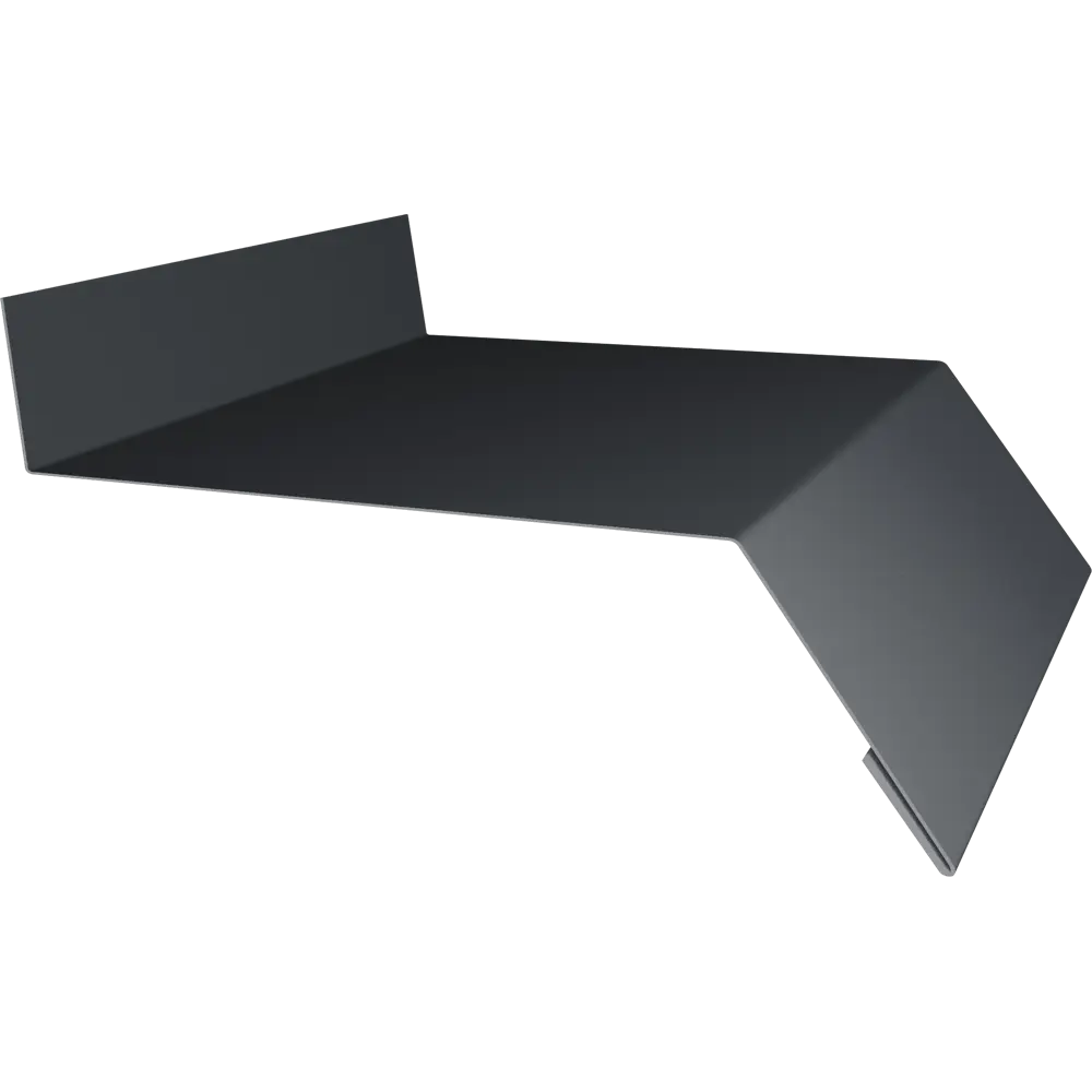 Отлив оцинкованный 100x2000 мм цвет серый Santreyd STLM-2087973