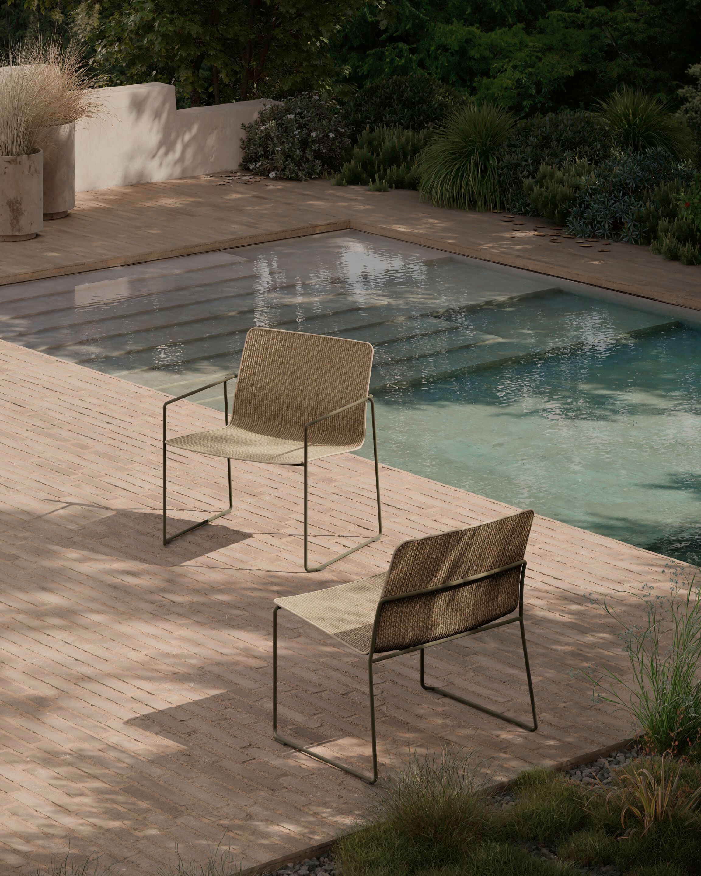 Штабелируемое садовое кресло с подлокотниками Bivaq Sal ARCH-00110671 - Вид №1