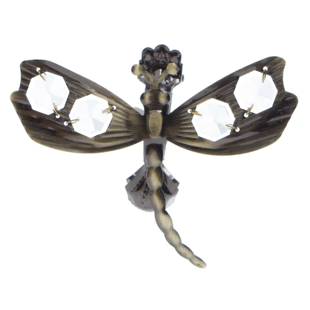 Клипса «Стрекоза» цвет золото антик 4 см Santreyd STLM-2078691