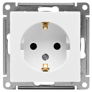 Розетка встраиваемая Schneider Electric Atlas Design ATN000143 с заземлением цвет белый 82454967 STLM-2200427