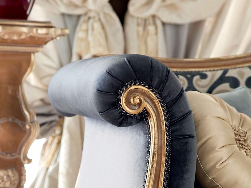 Modenese Gastone Кресло с обивкой из ткани с подлокотниками Bella vita sun-id-1357283 - Вид №2