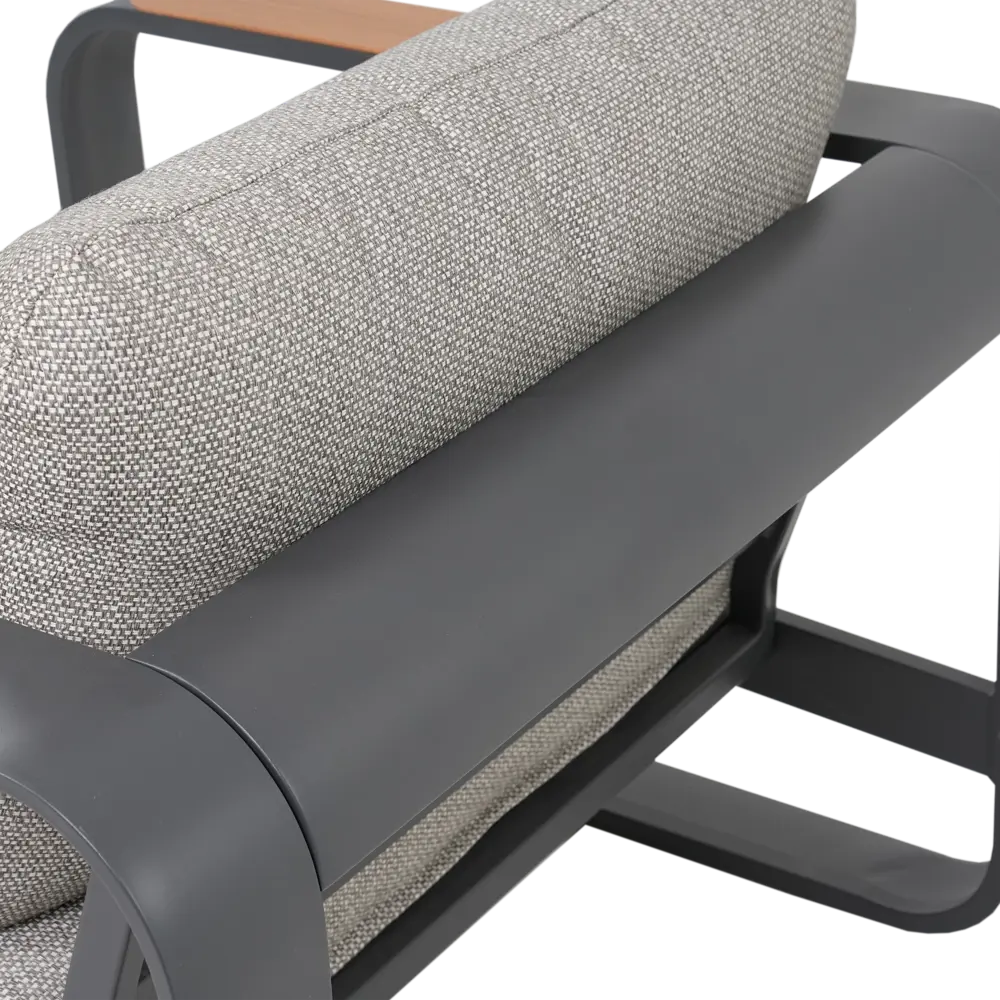 BEGINIA Aldan — садовый комплект с алюминиевым столом, диваном и креслами 89381722 STLM-1577139 - Вид №8