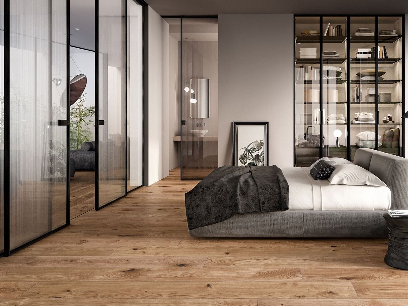 Раздвижные двери из стекла и алюминия GIDEA G-Like ARCH-00042864 - Вид №7