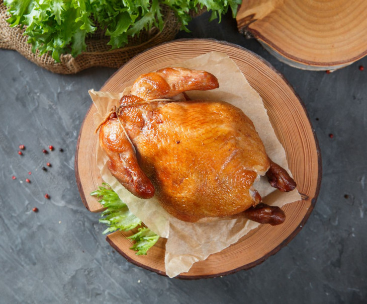 4022 Курица горячего копчения Вкусляндия 