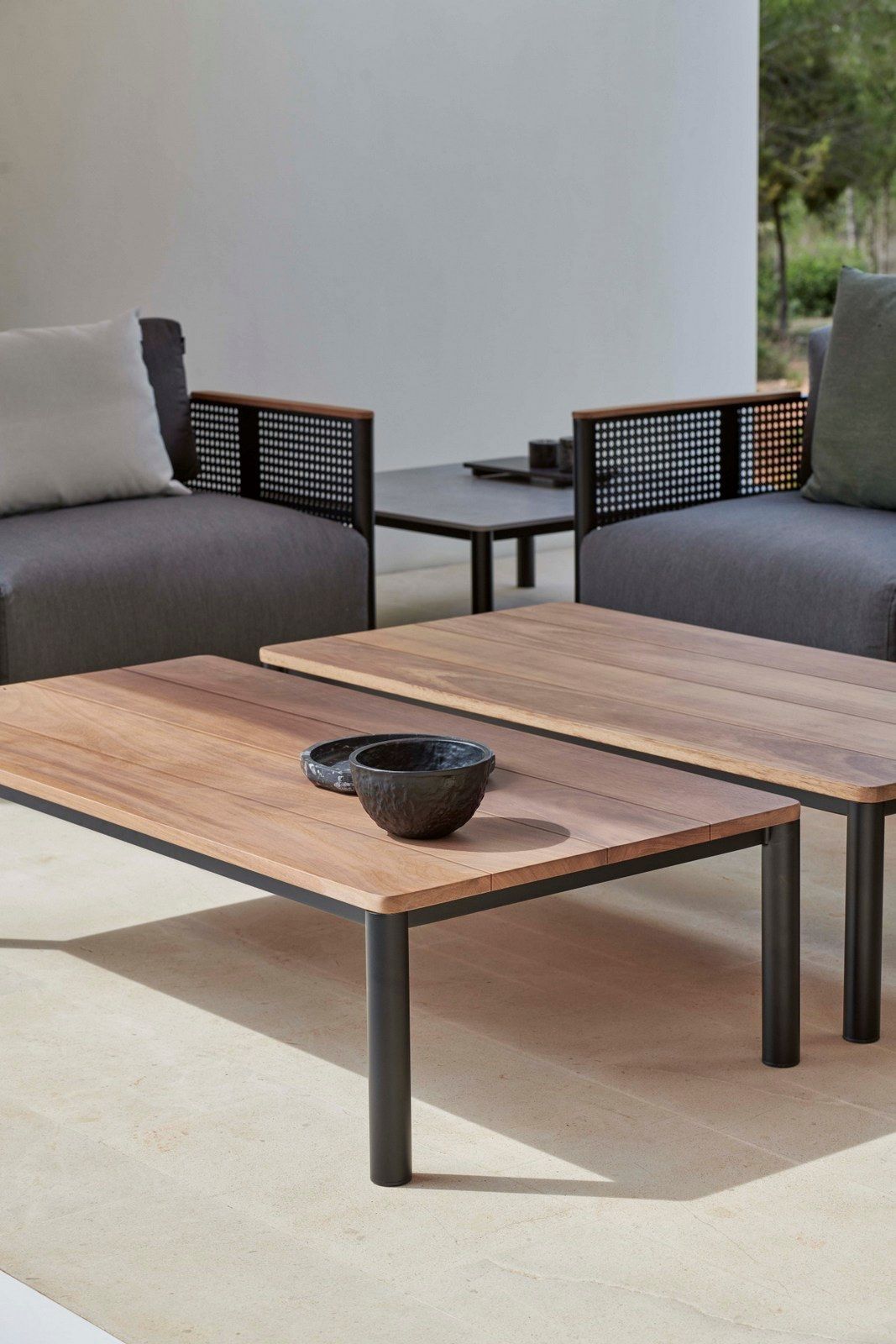 Термокрытая ткань и алюминиевый садовый диван GANDIABLASCO Bosc ARCH-00049093 - Вид №12