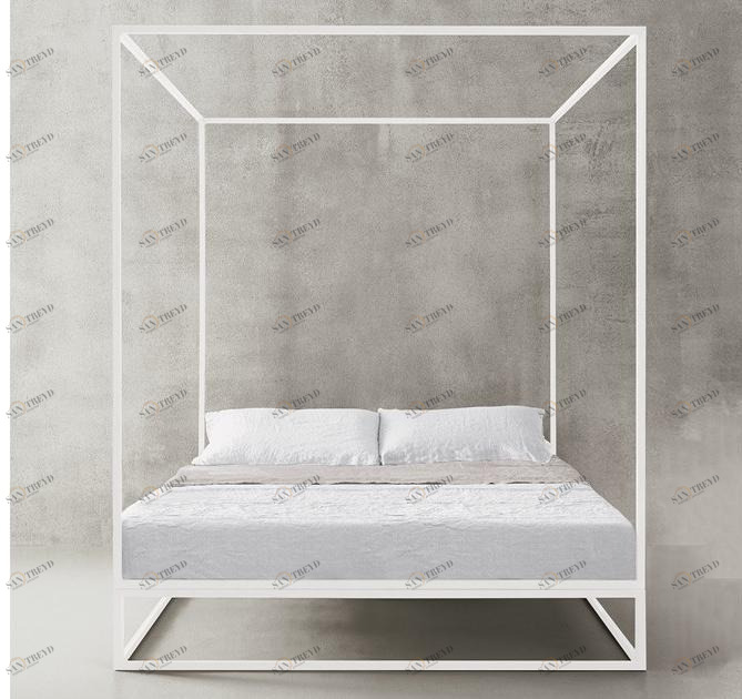 XAM Кровать стальная с балдахином Asha sun-id-1481255