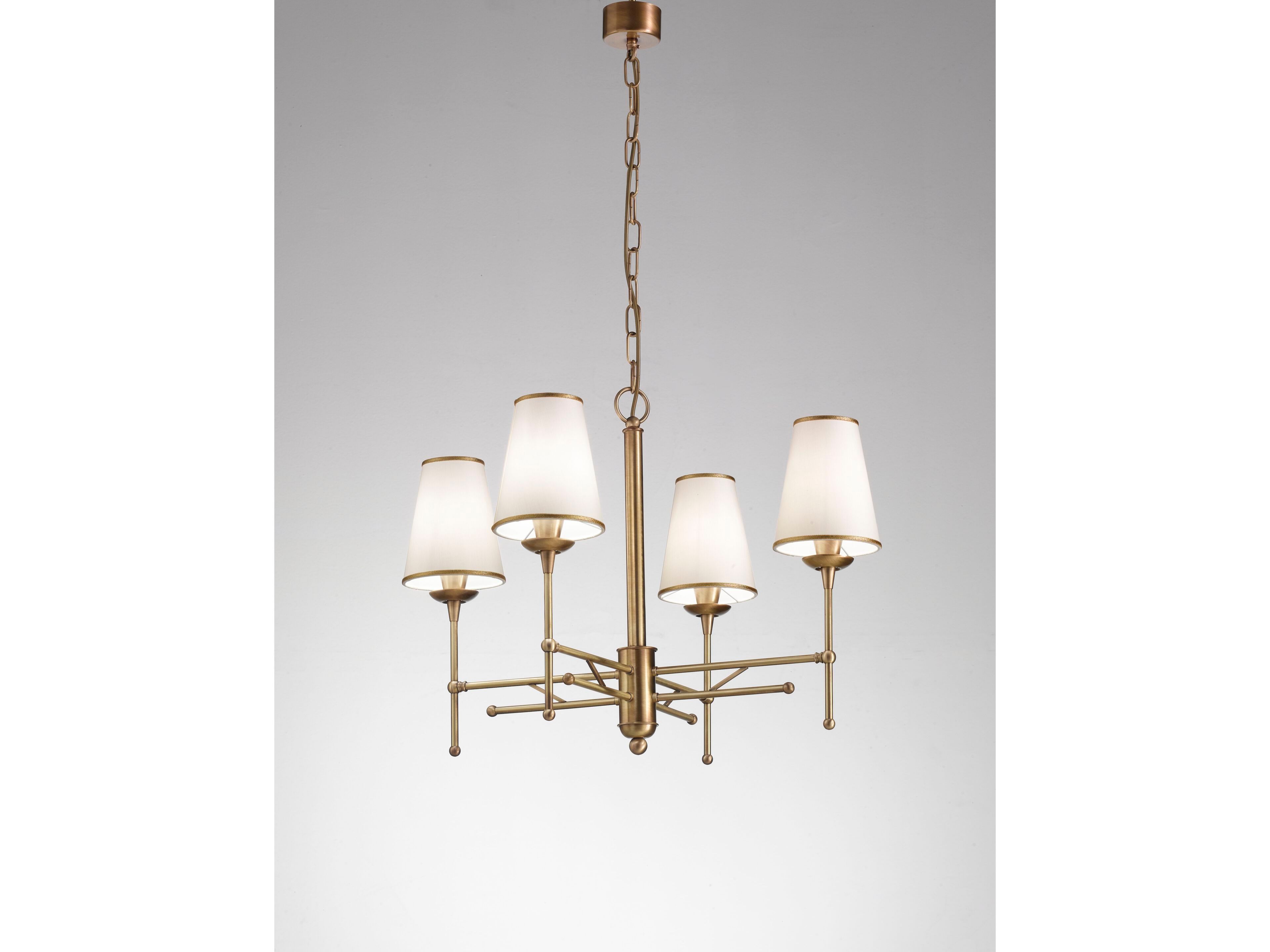 Латунный подвесной светильник Cremasco Illuminazione 7419/4S ARCH-00086605 - Вид №1