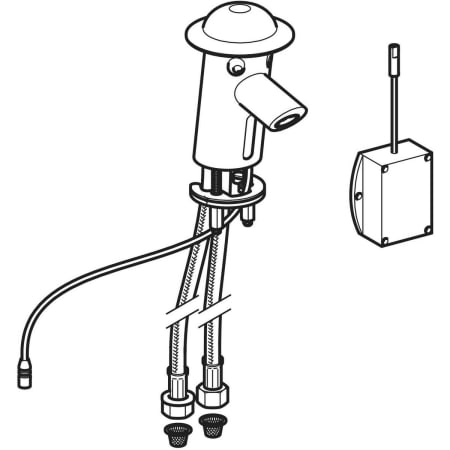 577650000 Geberit Bambini Waschtischarmatur Batteriebetrieb, mehrfarbig Geberit  - Вид №1