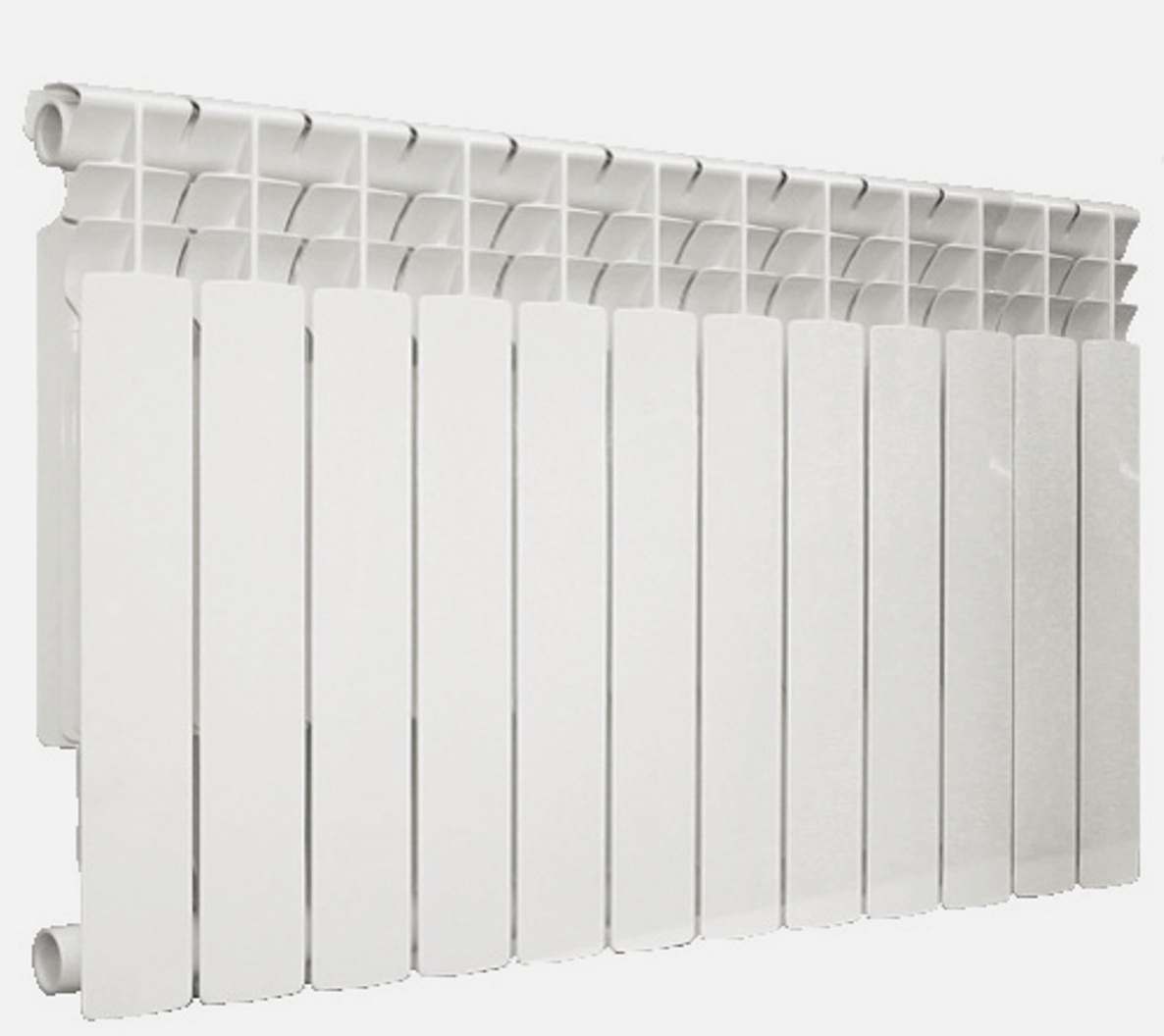 БРО 500/12 Биметаллический радиатор Цветочная коллекция 